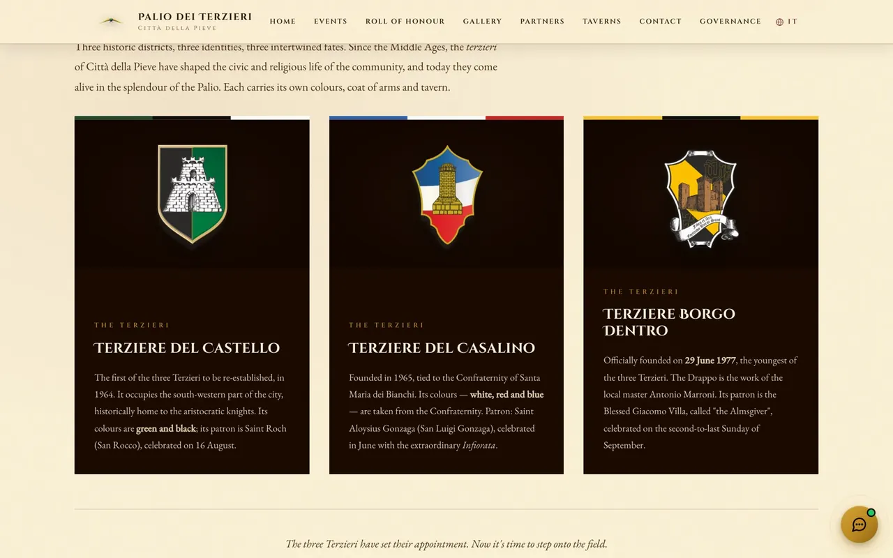 Palio dei Terzieri — schermata 2